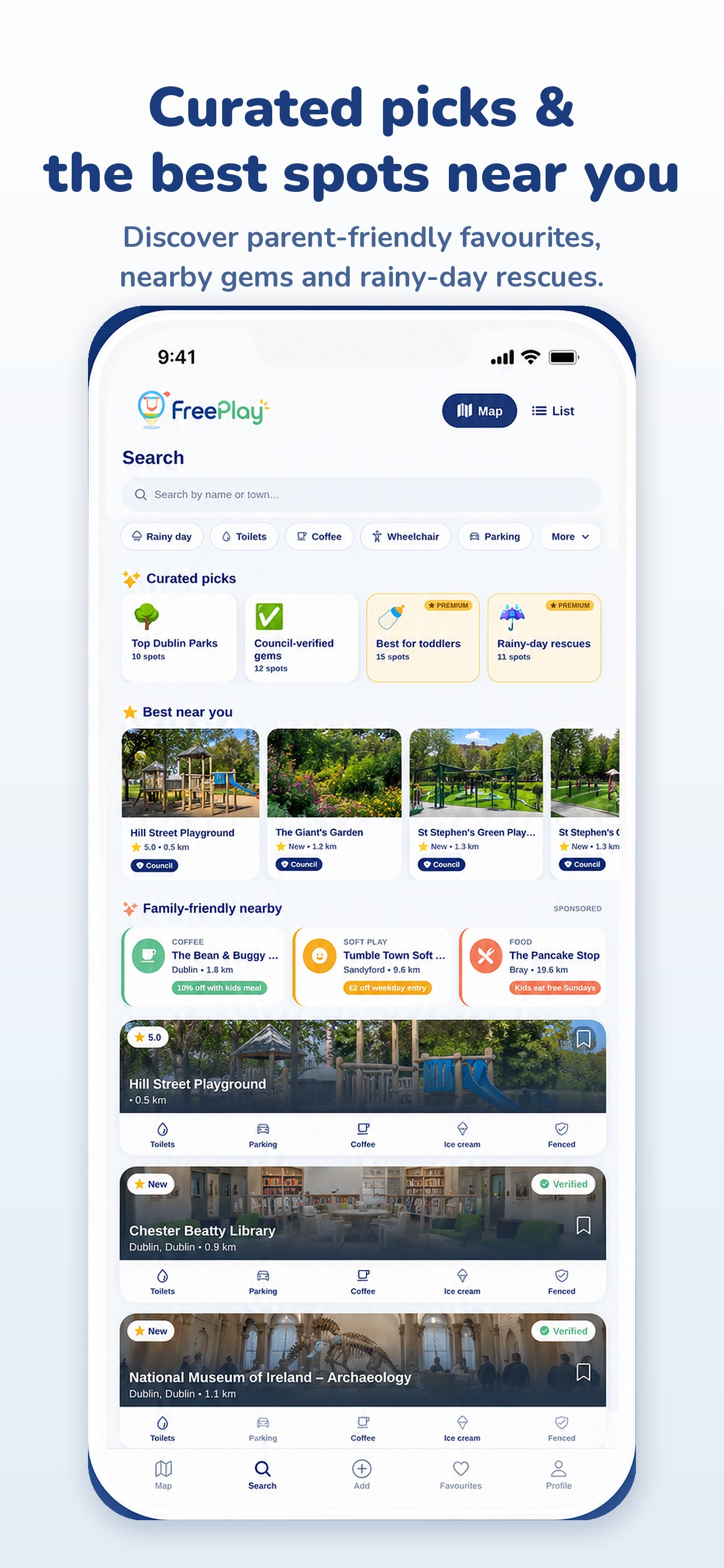 Curated picks and the best spots near you
